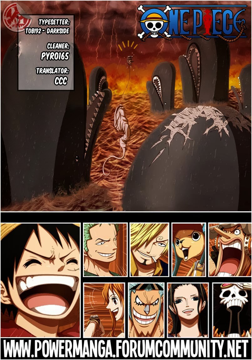 One Piece Chapter 722 1